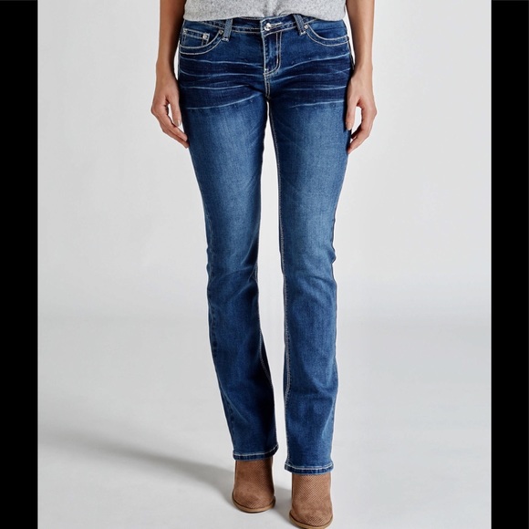 Diamonds& Thread Boot “Cell Phone” Flap Jean 14 18 - Picture 2 of 8